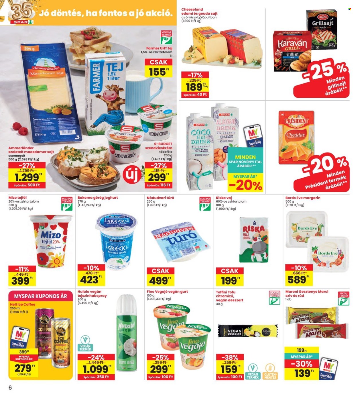 INTERSPAR akciós újságok - 2026.08.27 - 2026.09.02. Oldal 6
