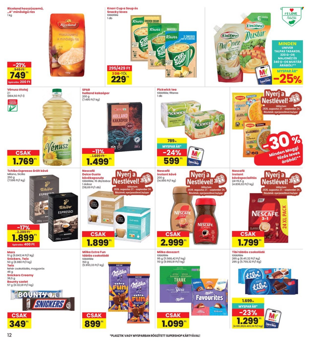 INTERSPAR akciós újságok - 2026.08.27 - 2026.09.02. Oldal 12