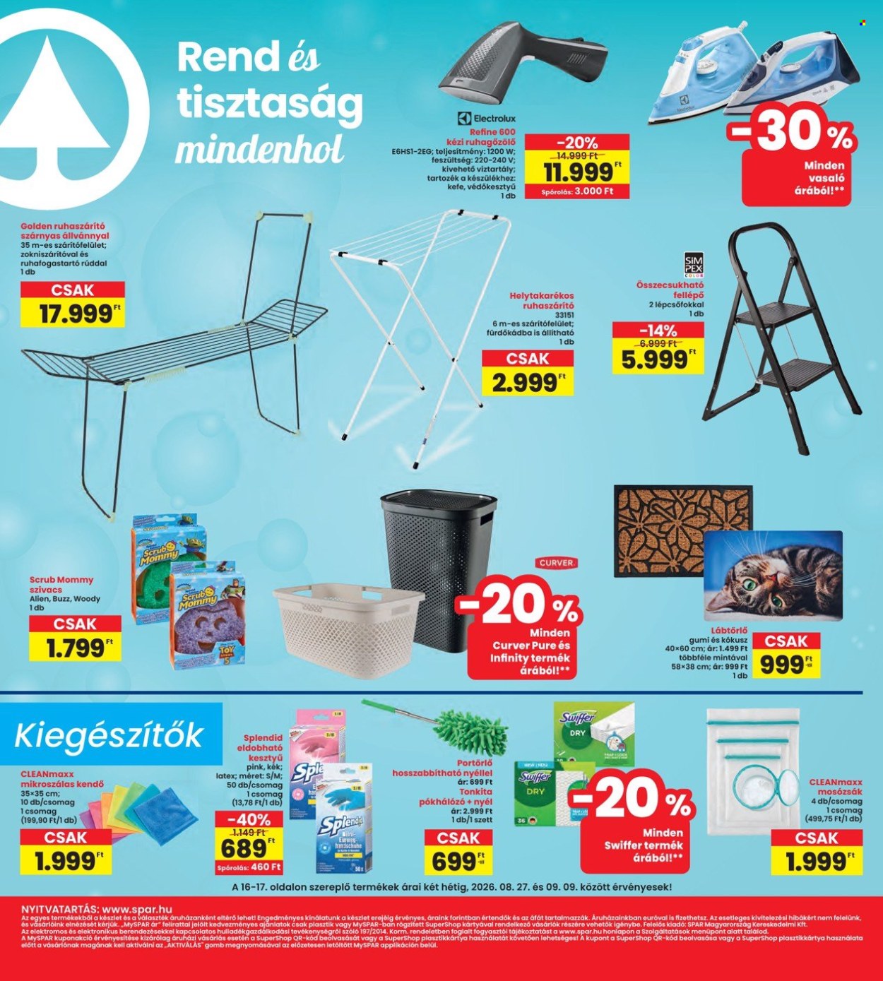 INTERSPAR akciós újságok - 2026.08.27 - 2026.09.02. Oldal 16