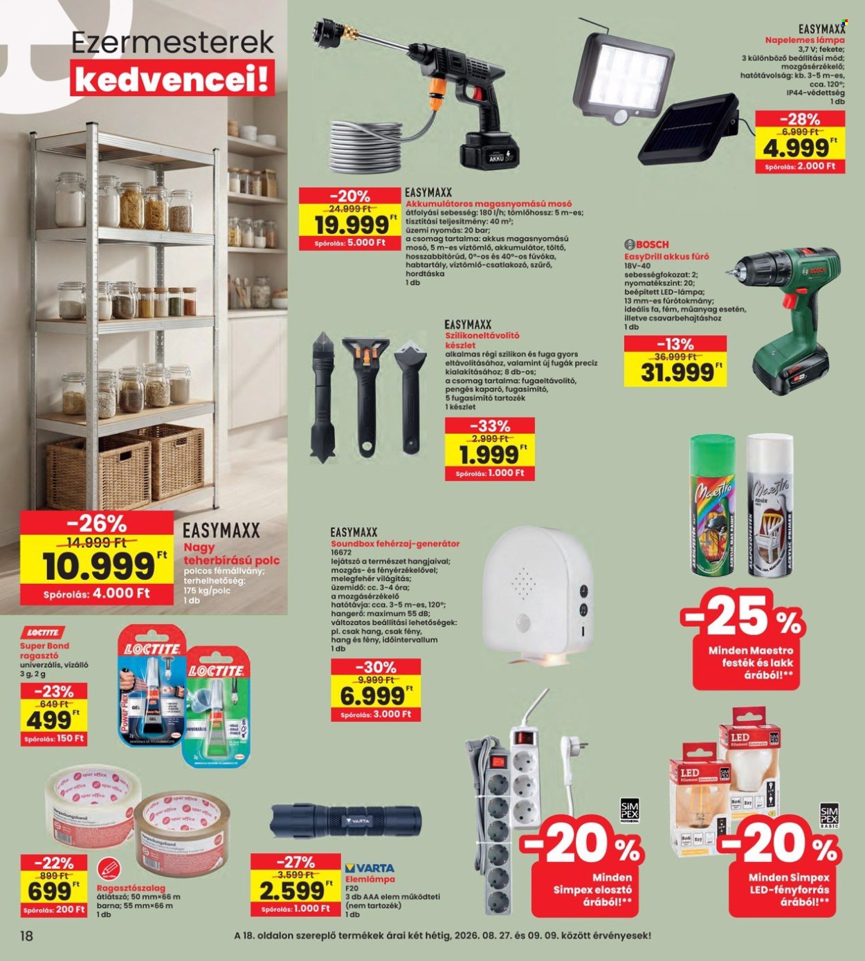 INTERSPAR akciós újságok - 2026.08.27 - 2026.09.02. Oldal 18