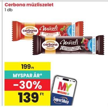 CERBONA Müzliszelet*
