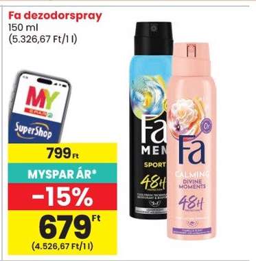 Fa dezodorspray