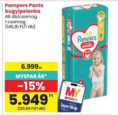 Pampers Pants bugyipelenka