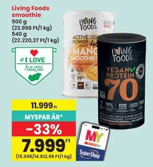 Living Foods smoothie