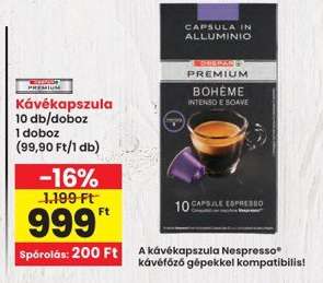 Kávékapszula*