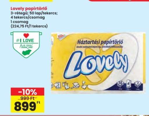 Lovely papírtörlő