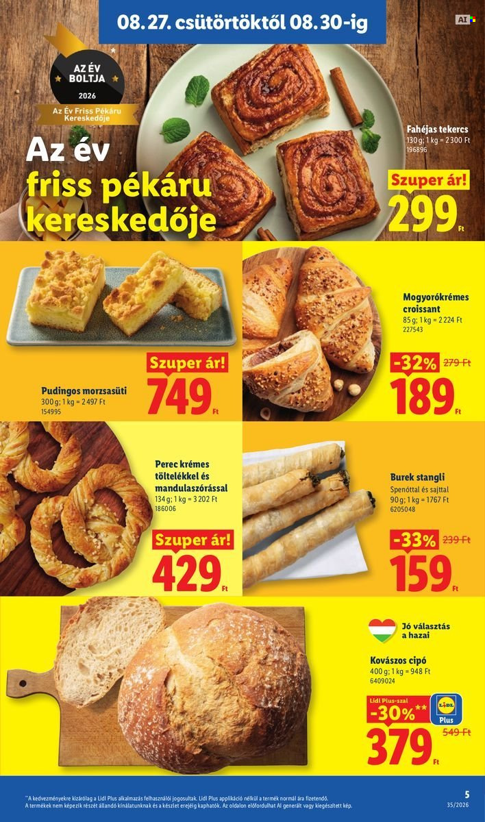 Lidl akciós újságok - 2026.08.27 - 2026.09.02. Oldal 5