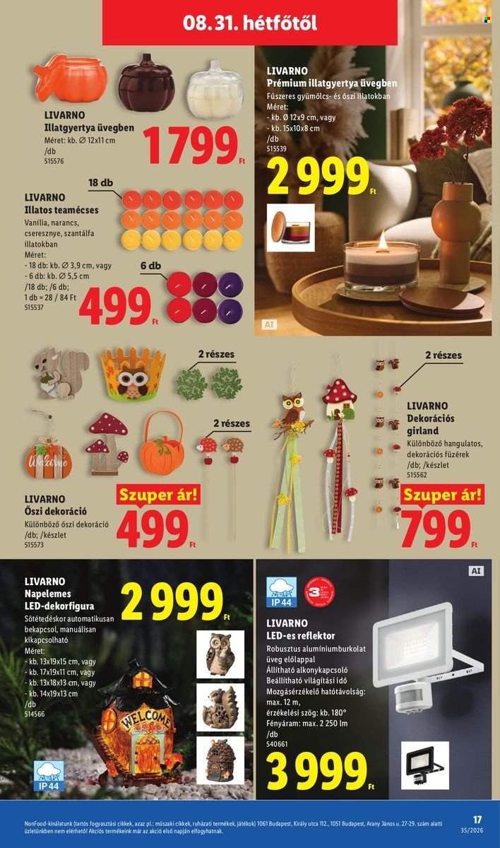 Lidl akciós újságok - 2026.08.27 - 2026.09.02. Oldal 17