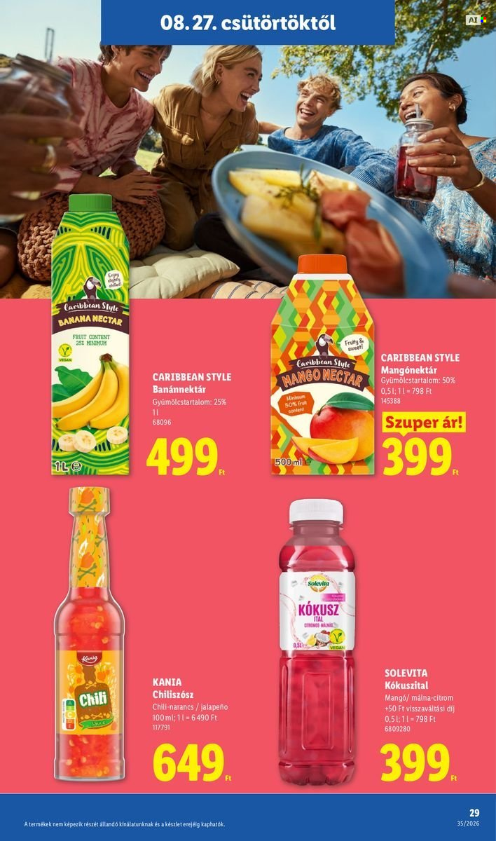 Lidl akciós újságok - 2026.08.27 - 2026.09.02. Oldal 29