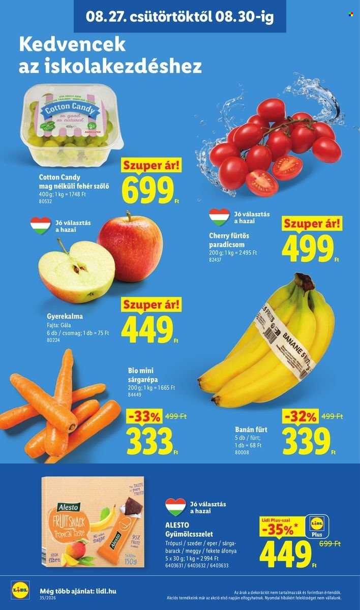 Lidl akciós újságok - 2026.08.27 - 2026.09.02. Oldal 30