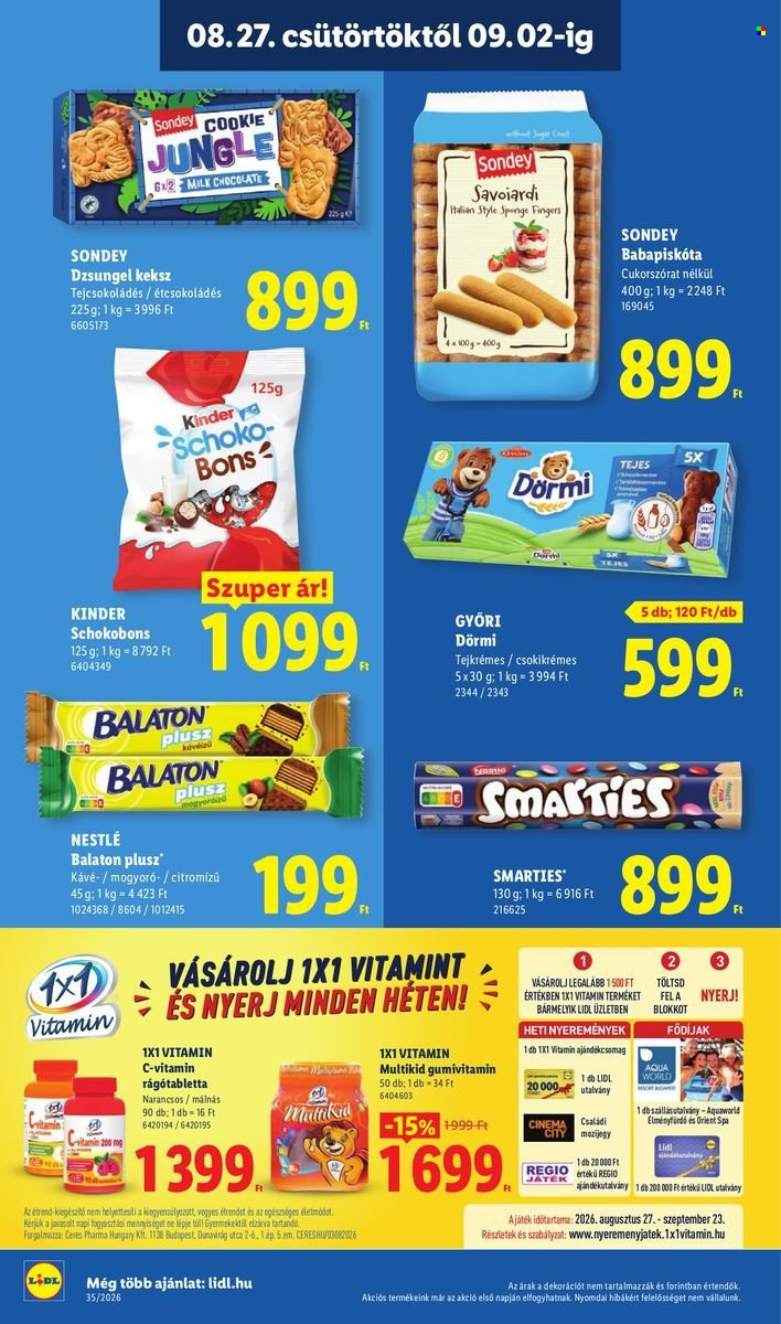 Lidl akciós újságok - 2026.08.27 - 2026.09.02. Oldal 32
