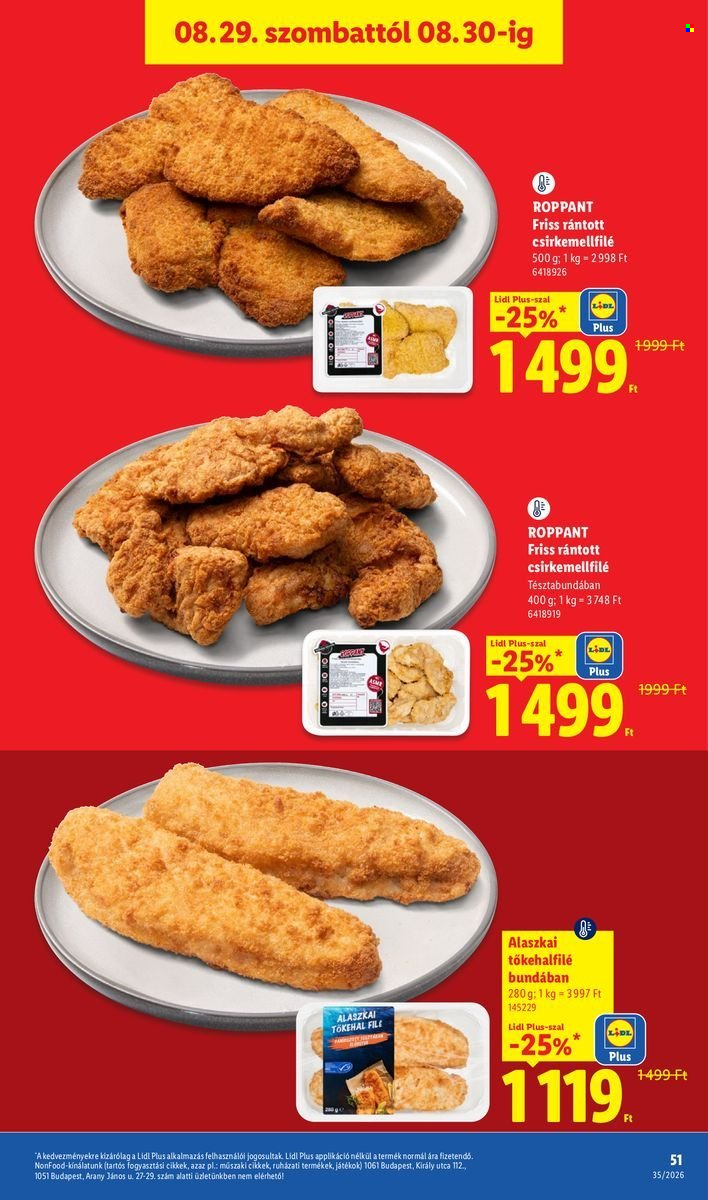 Lidl akciós újságok - 2026.08.27 - 2026.09.02. Oldal 51