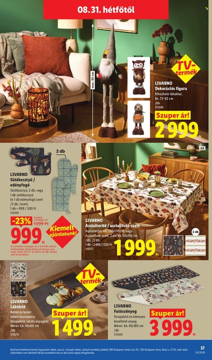 Lidl akciós újságok - 2026.08.27 - 2026.09.02. Oldal 57