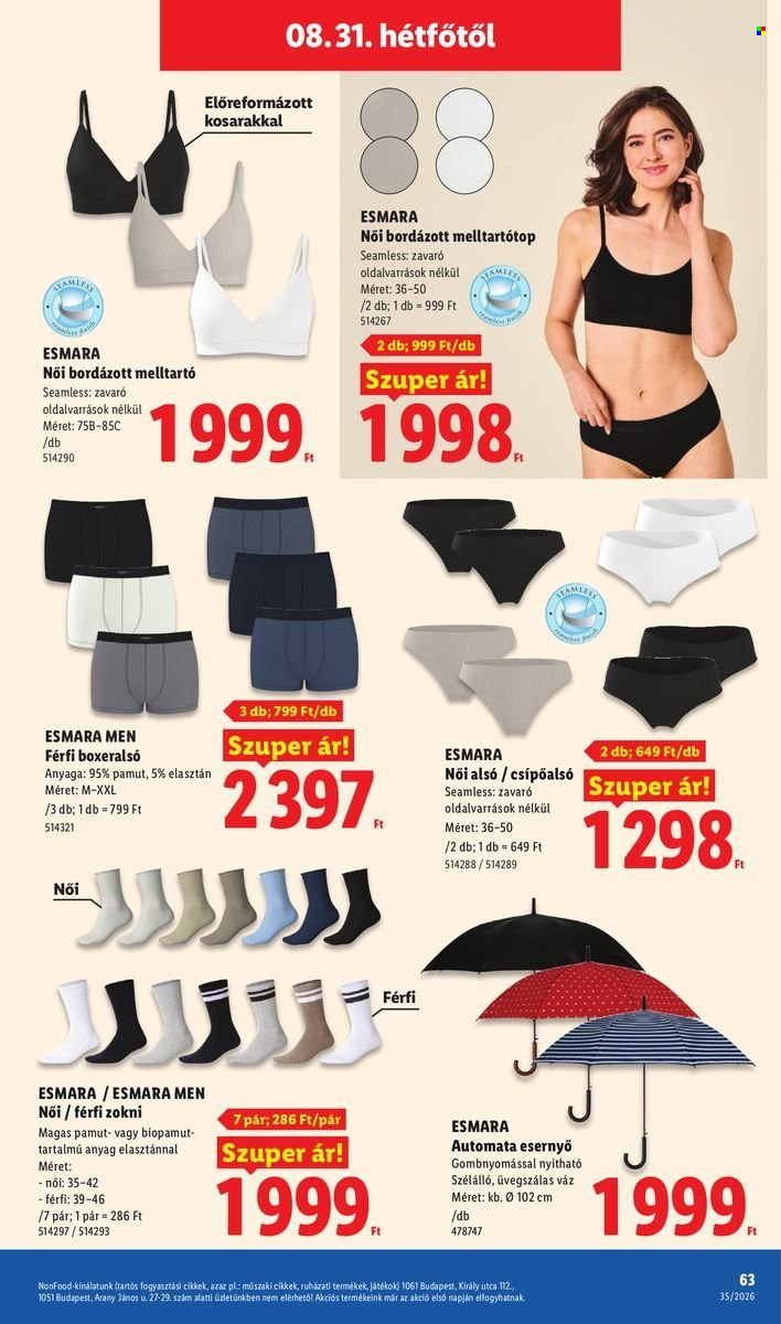 Lidl akciós újságok - 2026.08.27 - 2026.09.02. Oldal 63