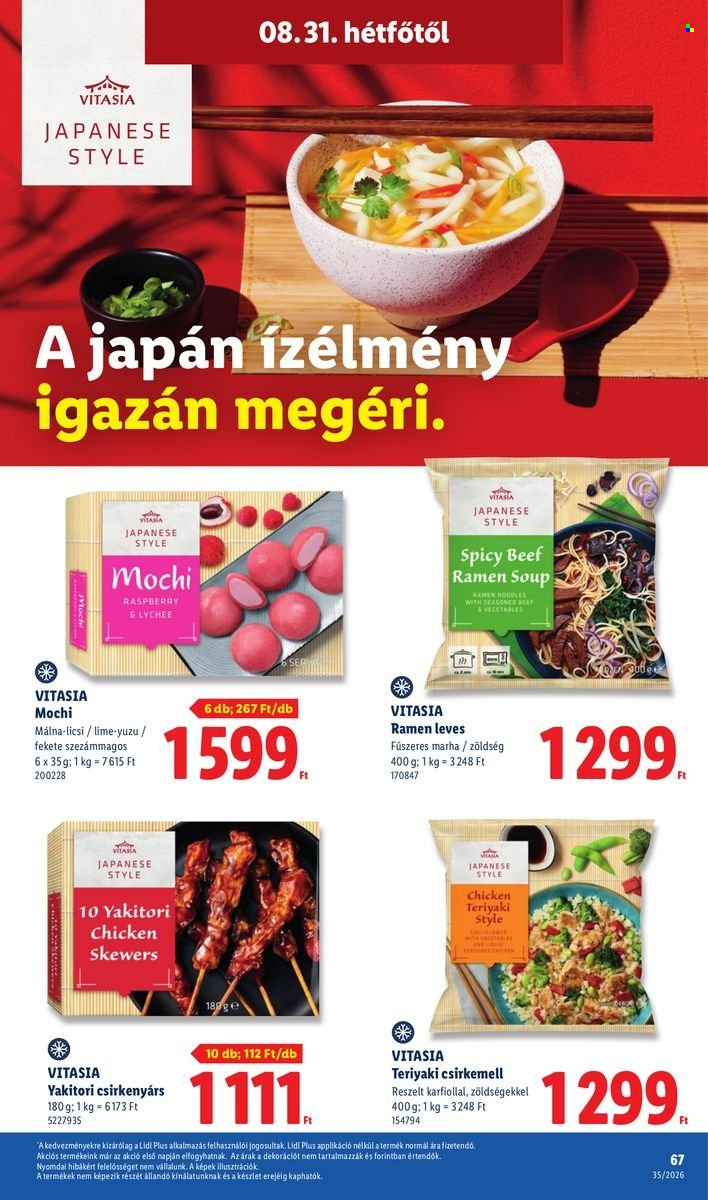 Lidl akciós újságok - 2026.08.27 - 2026.09.02. Oldal 67