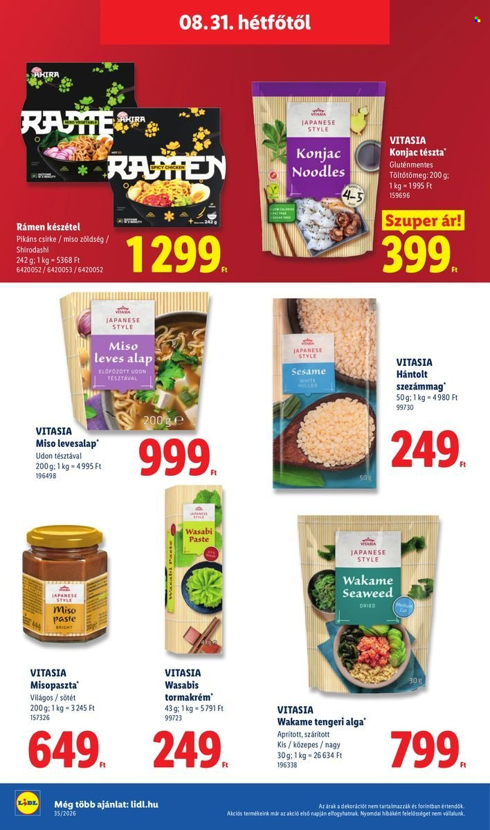 Lidl akciós újságok - 2026.08.27 - 2026.09.02. Oldal 70