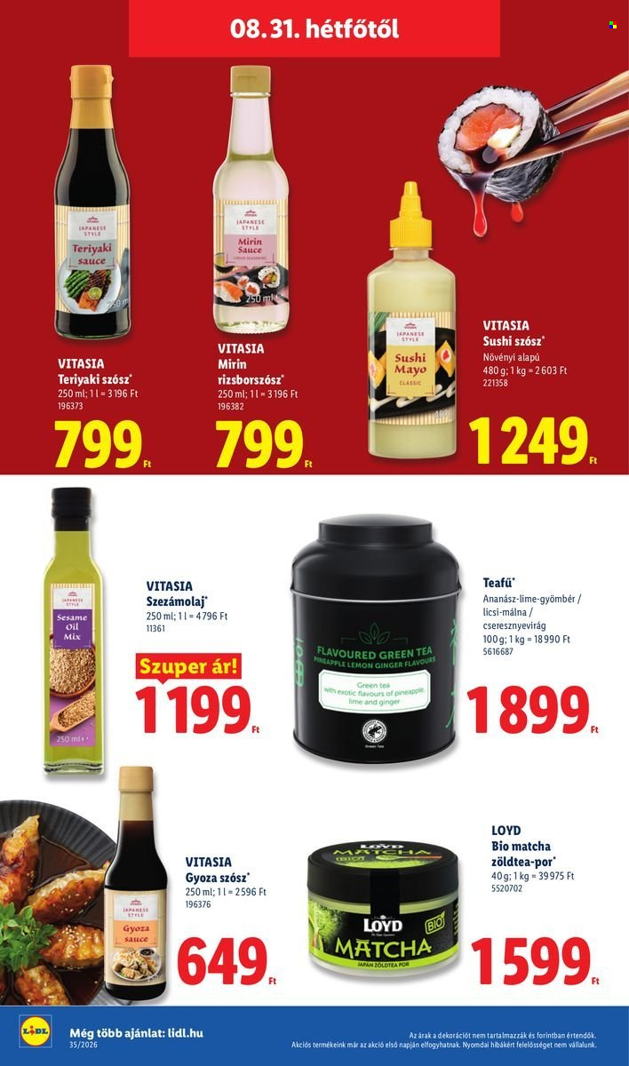 Lidl akciós újságok - 2026.08.27 - 2026.09.02. Oldal 72