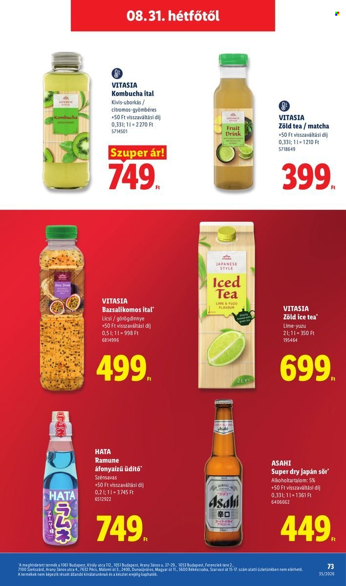 Lidl akciós újságok - 2026.08.27 - 2026.09.02. Oldal 73