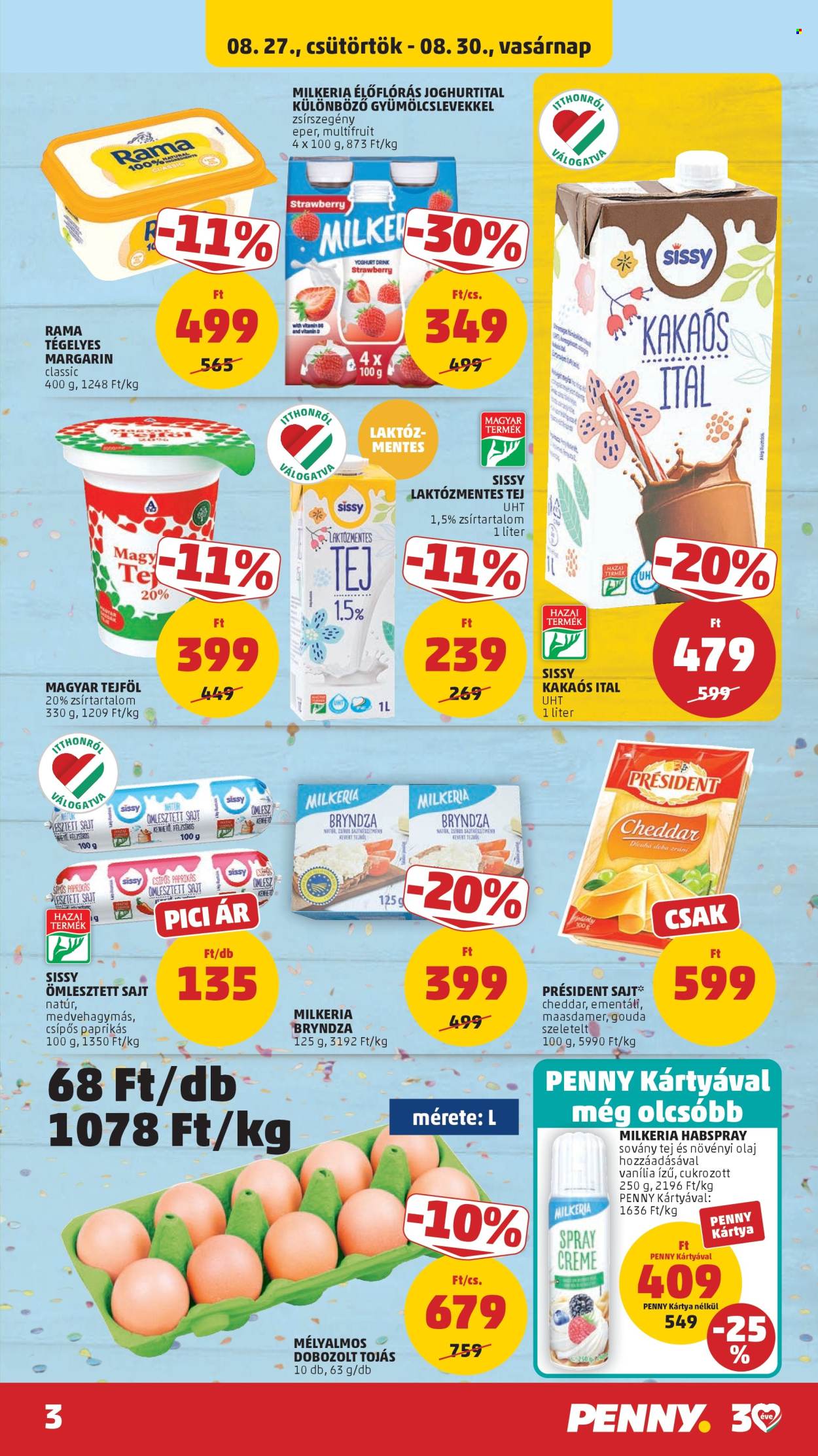 Penny Market akciós újságok - 2026.08.27 - 2026.09.02. Oldal 3