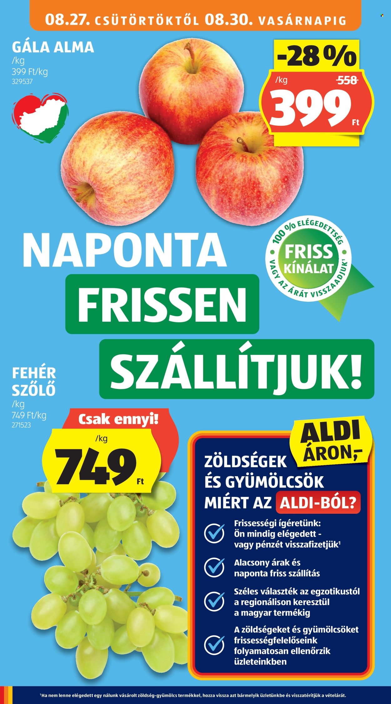 Aldi akciós újságok - 2026.08.27 - 2026.09.02. Oldal 20