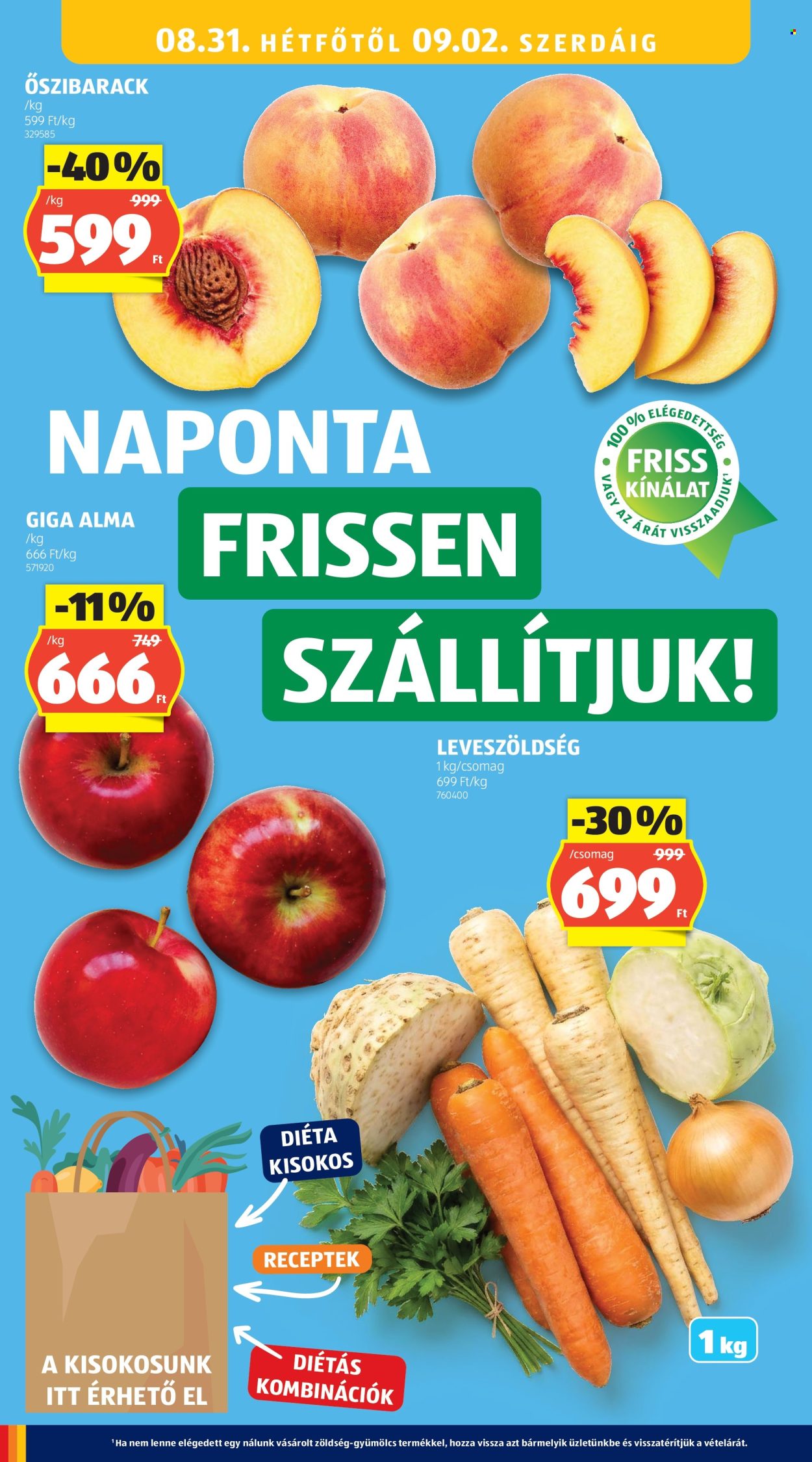 Aldi akciós újságok - 2026.08.27 - 2026.09.02. Oldal 22