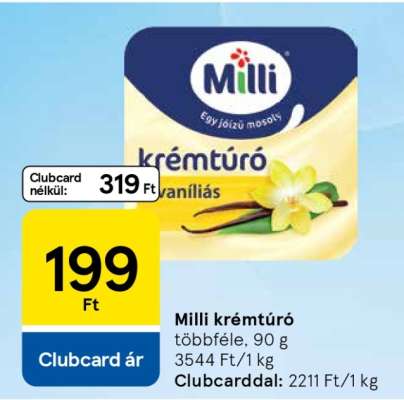 MILLI﻿﻿ Krémtúró
