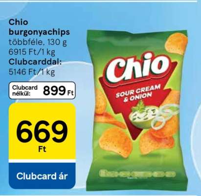Chio burgonyachips