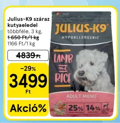 Julius-K9 száraz kutyaeledel