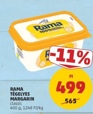 RAMA TÉGELYES MARGARIN
