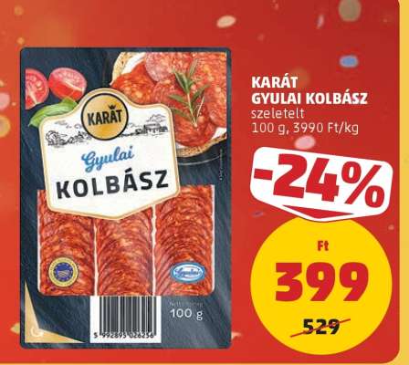 KARÁT GYULAI KOLBÁSZ