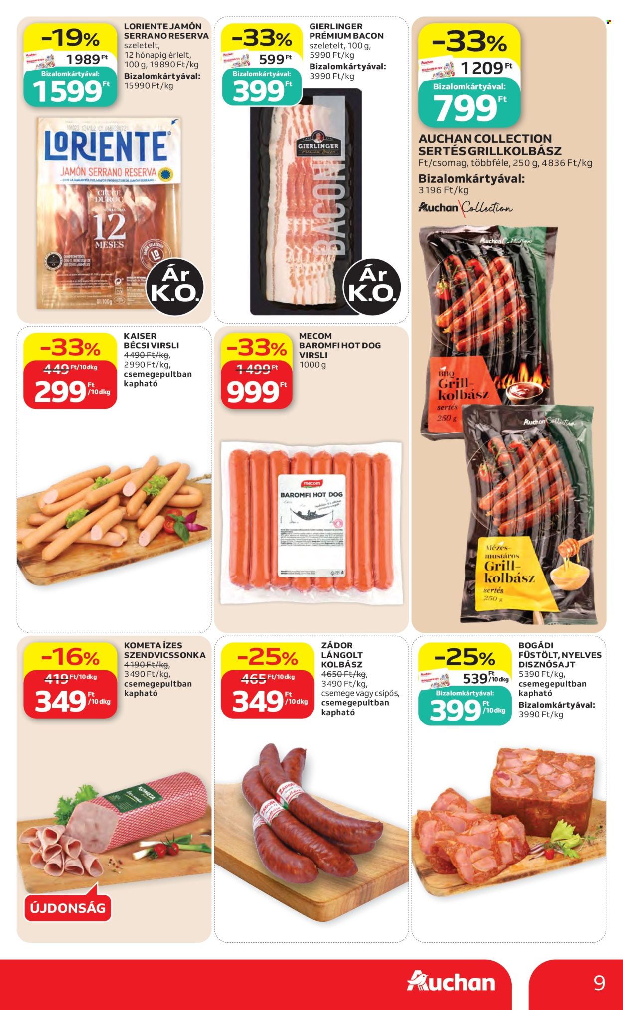 Auchan akciós újságok - 2026.08.27 - 2026.09.02. Oldal 9