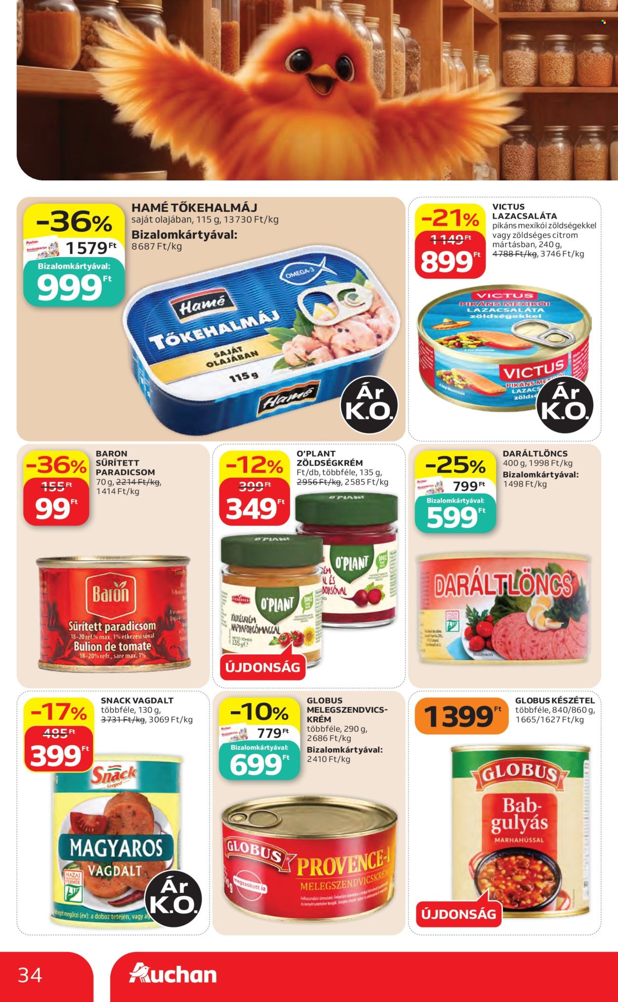 Auchan akciós újságok - 2026.08.27 - 2026.09.02. Oldal 34