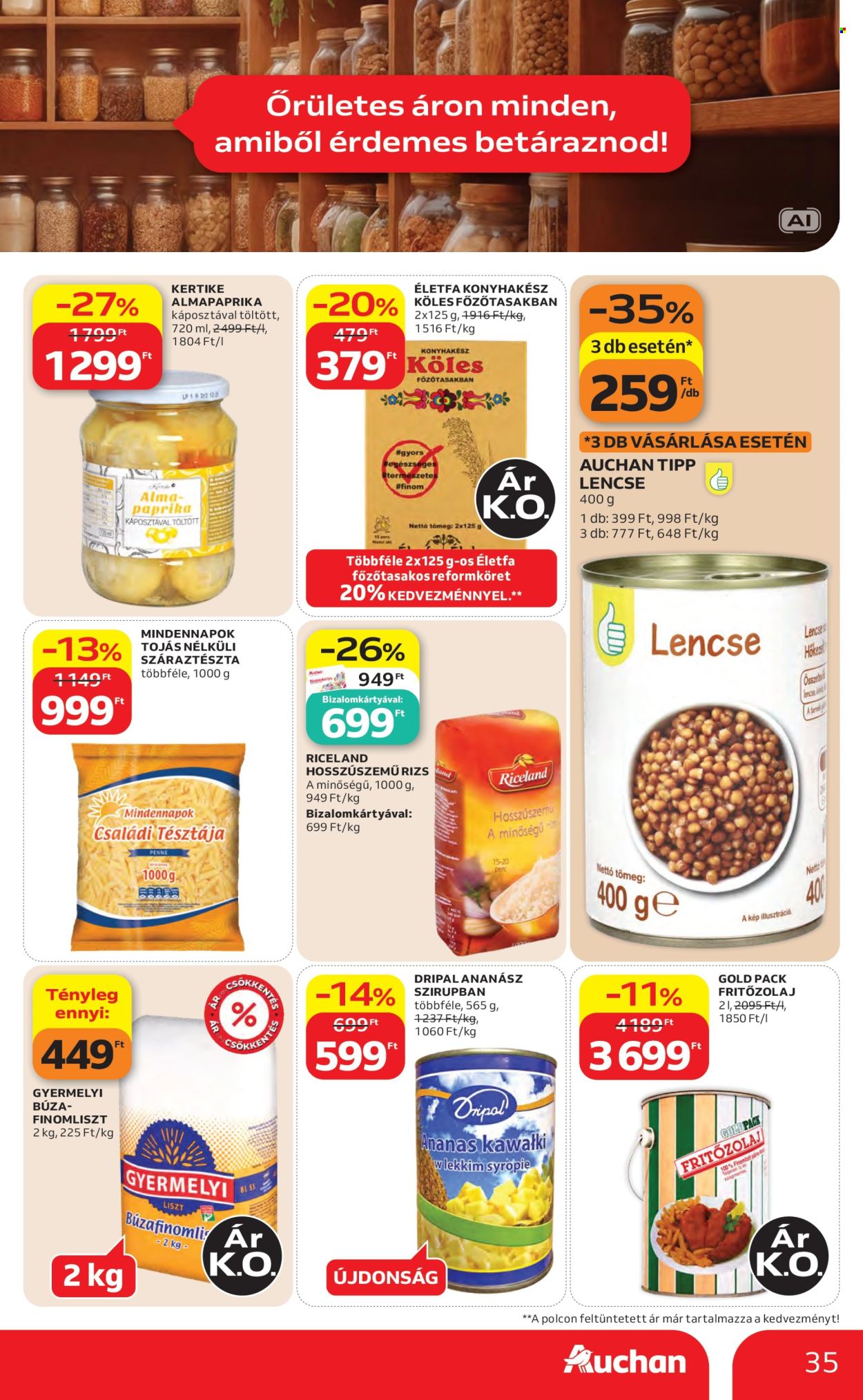 Auchan akciós újságok - 2026.08.27 - 2026.09.02. Oldal 35