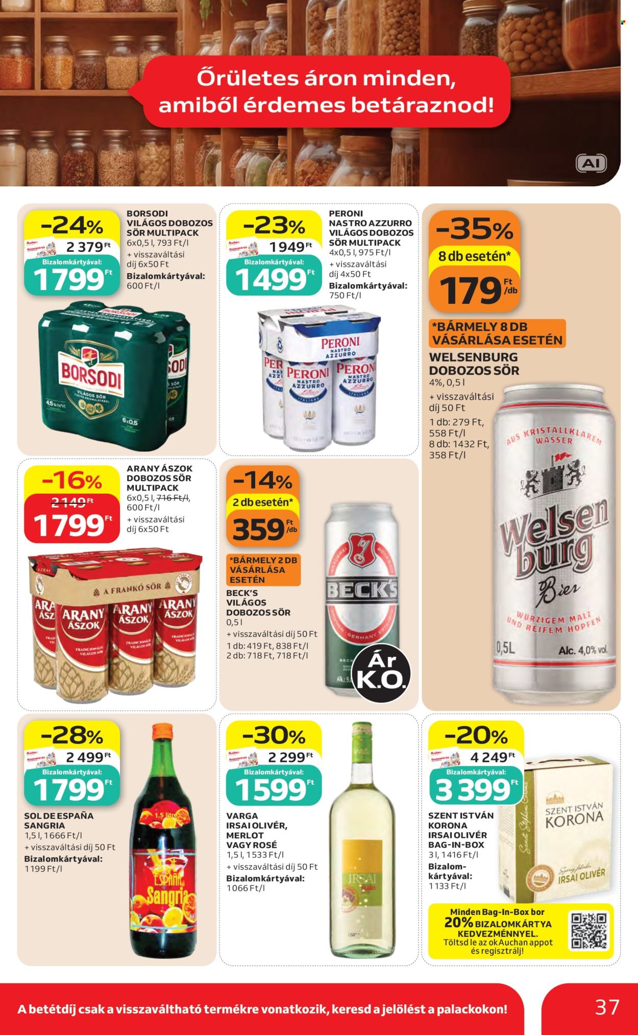 Auchan akciós újságok - 2026.08.27 - 2026.09.02. Oldal 37