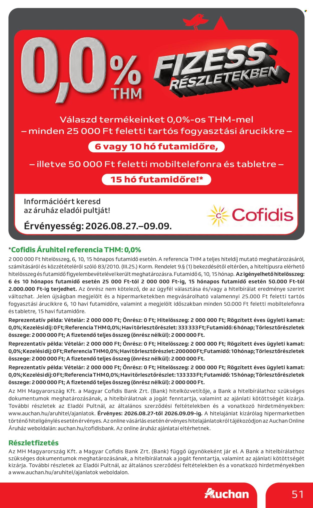 Auchan akciós újságok - 2026.08.27 - 2026.09.02. Oldal 51