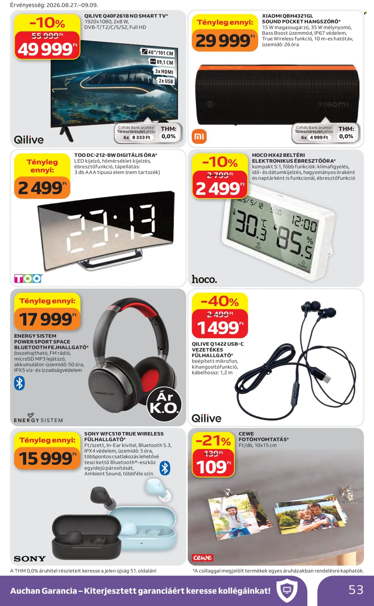 Auchan akciós újságok - 2026.08.27 - 2026.09.02. Oldal 53