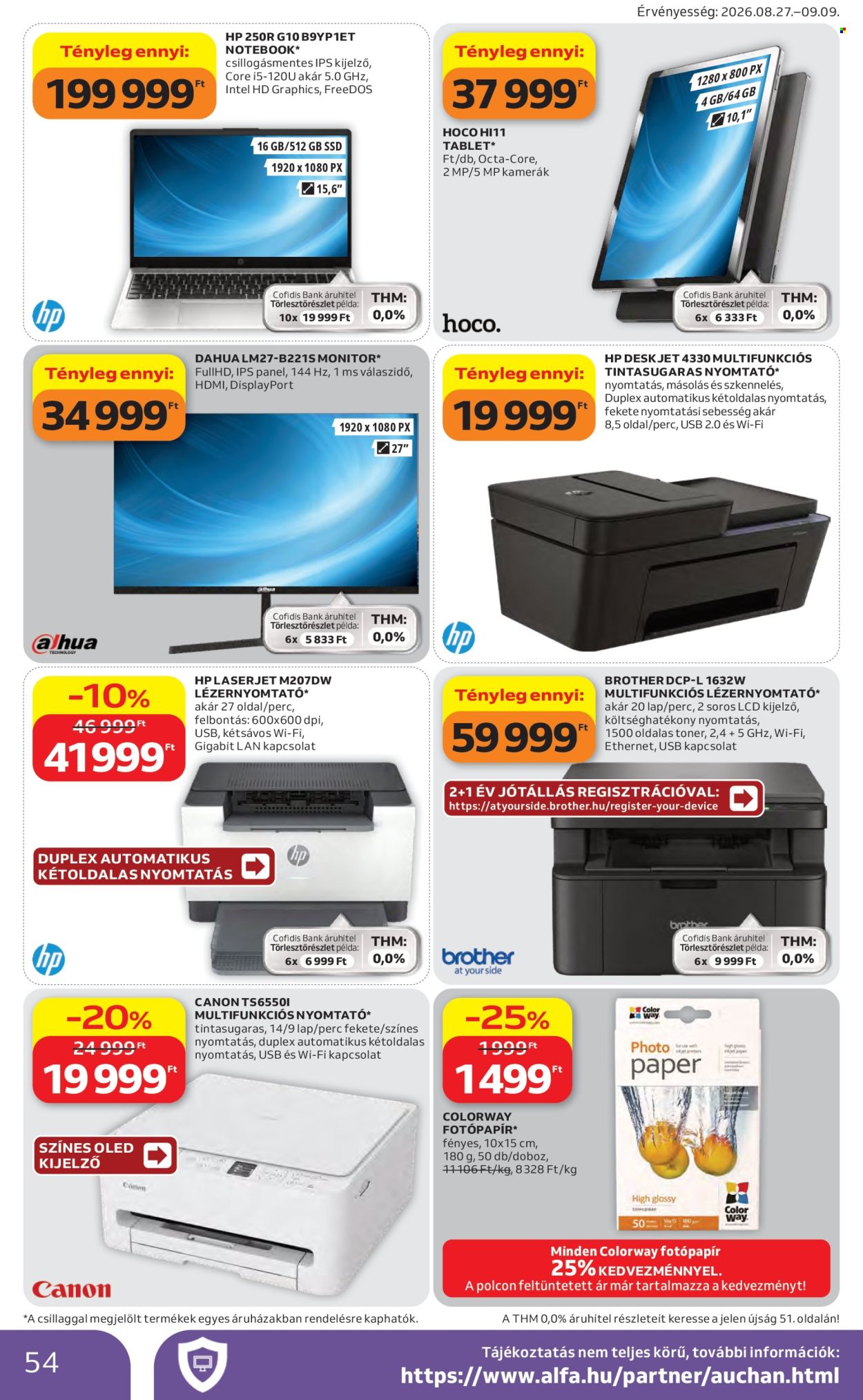 Auchan akciós újságok - 2026.08.27 - 2026.09.02. Oldal 54