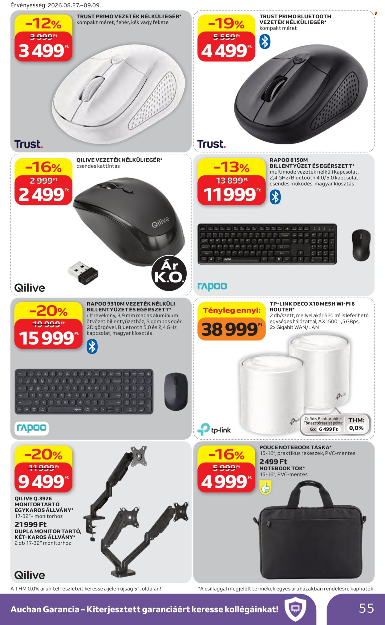 Auchan akciós újságok - 2026.08.27 - 2026.09.02. Oldal 55