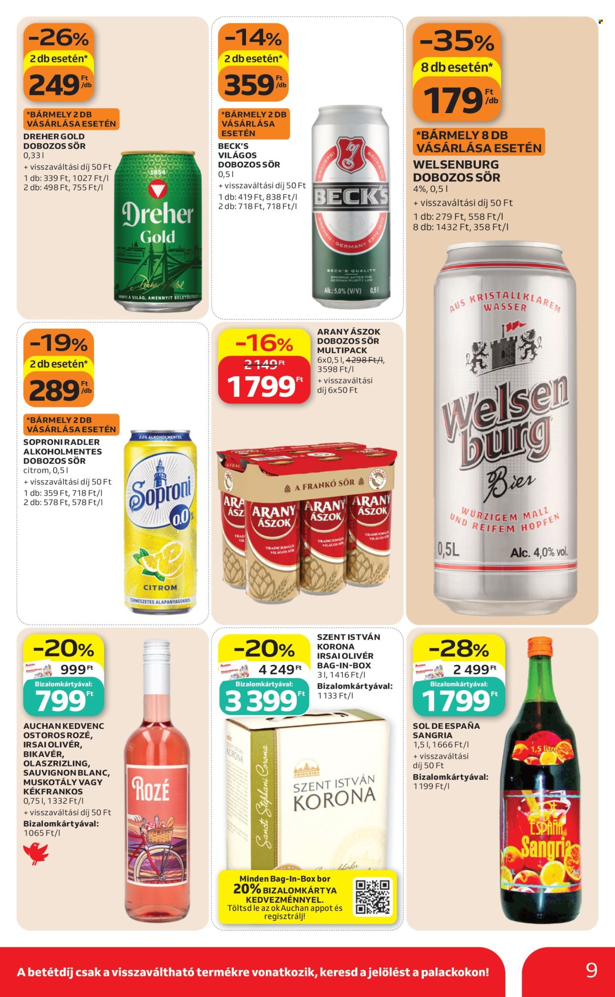 Auchan akciós újságok - 2026.08.27 - 2026.09.02. Oldal 9