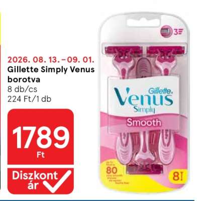 Gillette Simply Venus borotva
