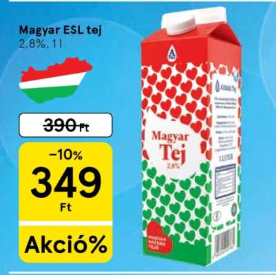 Magyar ESL tej