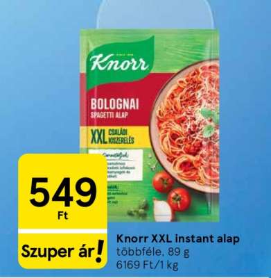 Knorr XXL instant alap