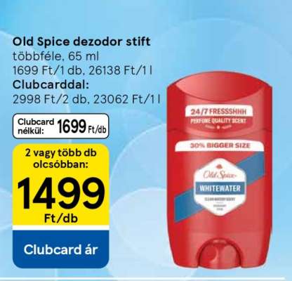 Old Spice dezodor stift