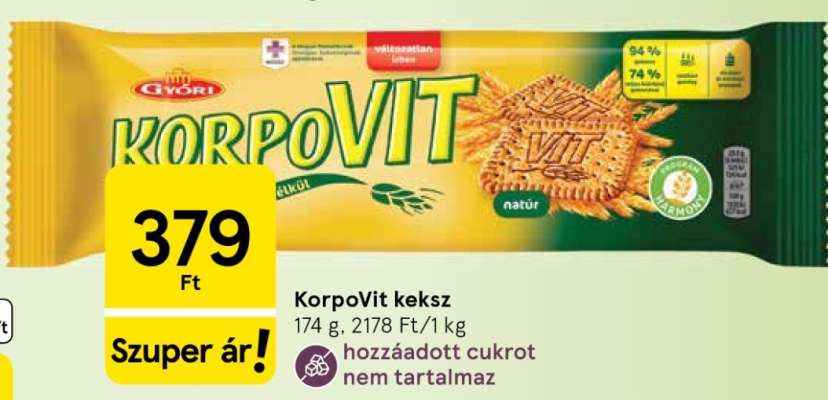 Korpovit Keksz
