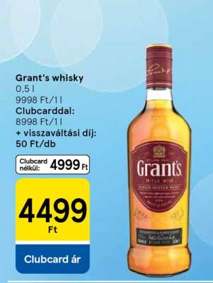 Grant's whisky