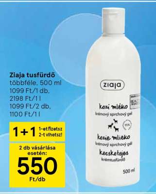 Ziaja tusfürdő