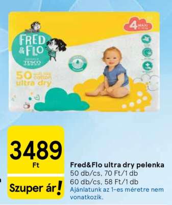 Fred&Flo ultra dry pelenka