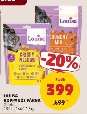 LOUISA ROPPANÓS PÁRNA