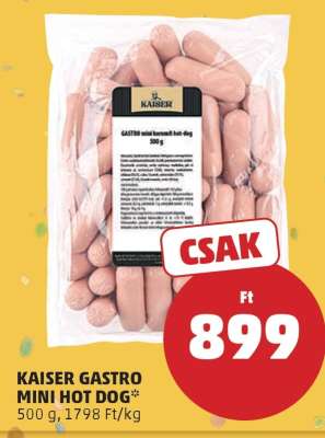 Kaiser Gastro Mini Hot Dog