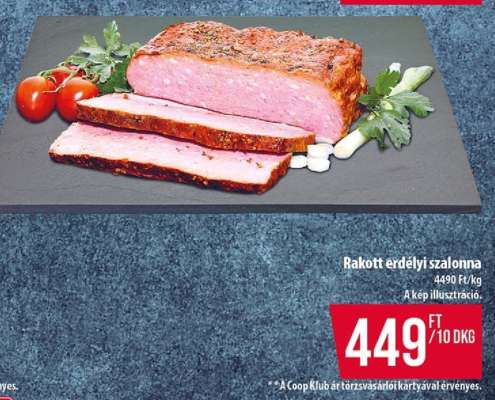Rakott erdélyi szalonna